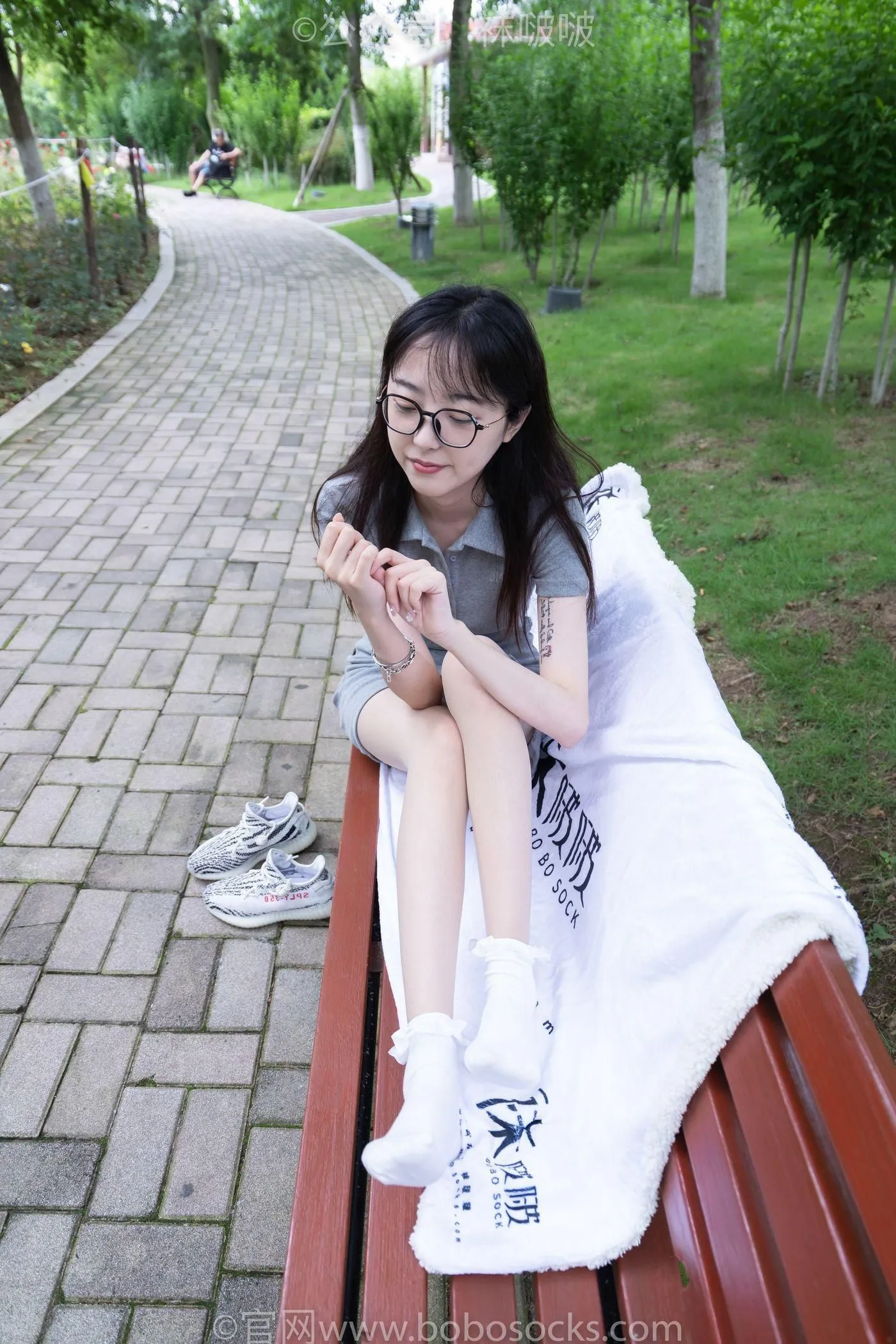 [BoBoSocks袜啵啵]NO.019 稚予-椰子、白棉袜、肉丝 [147P]插图2